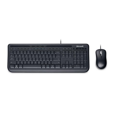 Microsoft | APB-00011 | Wired Desktop 600 | Multimedia | Wired | Mouse included | RU | Black - 2